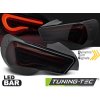 LED SVĚTLA PRO TOYOTA GT86 12-21, ČERNÁ, KOUŘOVĚ ČERVENÁ, SEQ