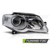PRAVÉ CHROMOVANÉ SVĚTLOMETY PRO VW PASSAT B6 3C 03.05-10