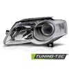 HEADLIGHTS CHROME LEFT SIDE fits VW PASSAT B6 3C 03.05-10