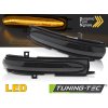 BOČNÍ SMĚROVÁ ZRCÁTKA KOUŘOVÁ LED SEQ PRO HONDA CIVIC 04-06 ACCORD 02-08