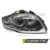 XENON HEADLIGHT CHROME RIGHT SIDE TYC fits AUDI  A4 B7 04-08