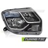 ČERNÝ PRAVÝ SVĚTLOMET TYC PRO DACIA DUSTER 13-17