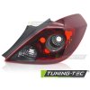ZADNÍ SVĚTLO ČERVENÉ KOUŘOVÉ SPORTOVNÍ PRAVÉ, TYC, pro OPEL CORSA D 06-11 3D