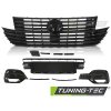 GRILLE W/BUMPER ELEMENT W/LOGO BASE GLOSSY BLACK fits VW T6.1 20-