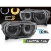 ČERNÝCH DENNÍCH SVĚTLOMETŮ PRO DODGE CHALLENGER 08-14