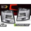 LED BAR TAIL LIGHTS CHROME fits SKODA OCTAVIA III 12-20 SW OEM BULB