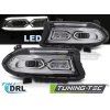 CHROMOVANÉ PLNÉ LED SVĚTLOMETY PRO DODGE CHARGER 14-23