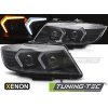 XENONOVÉ LED SVĚTLOMETY ČERNÉ PRO BMW E90/E91 LCI 09-11