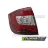 ZADNÍ SVĚTLO TMAVĚ ČERVENÉ LEVÉ TYC PRO VOZY ŠKODA RAPID 12-17 SEDAN