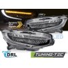 ČERNÝ PLNÝ LED SVĚTLOMET PRO HONDA CIVIC X 16-21