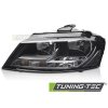 HEADLIGHT BLACK LEFT SIDE TYC fits AUDI A3 8P 08-12