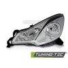HEADLIGHT CHROME LEFT SIDE TYC fits CITROEN DS3 10-14