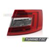 LED TAIL LIGHT RED WHITE RIGHT SIDE TYC fits SKODA OCTAVIA III 12-16 LIFTBACK