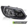 14506 cerny pravy svetlomet h4 tyc pro vw caddy 11 14