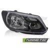 HEADLIGHT BLACK RIGHT SIDE H4 TYC fits VW CADDY 11-14