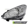 HEADLIGHTS CHROME LEFT SIDE TYC fits CITROEN BERLINGO 08-12