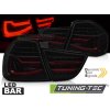 LED BAR TAIL LIGHTS BLACK SMOKE SEQ fits BMW E90 09-11
