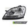 CHROMOVÝ LEVÝ SVĚTLOMET TYC PRO MERCEDES W164 05-08