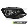ČERNÝ PRAVÝ SVĚTLOMET H4 TYC PRO VW CADDY 15-20