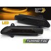 BOČNÍ SMĚROVÉ ZRCÁTKO, KOUŘOVÉ LED SEQ, PRO MERCEDES W211 C219 W221 C216