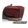 LED TAIL LIGHT RED WHITE RIGHT SIDE TYC fits POLO 2G HB 17-21