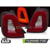 FIAT 500 15-20 ČERVENÁ LED RAMPA