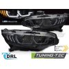 LED SVĚTLOMETY ČERNÝCH DRL SEQ PRO HONDA CIVIC X 16-21