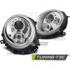 16183 chromovane svetlomety pro bmw mini cooper 06 14