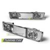 FRONT DIRECTION with FOG LIGHTS CHROME fits VW GOLF 3 / VENTO