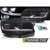 16843 led headlights black drl fits vw t6 15 19