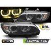 17029 xenon headlights yellow led black drl fits bmw e92 e93 06 10