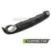 17062 diffusor twin outlet glossy black sport style fits audi a6 c7 11 14