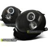 HEADLIGHTS ANGEL EYES BLACK fits BMW MINI (COOPER) 06-14