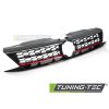 GRILLE SPORT STYLE GLOSSY BLACK with RED and CHROME LINES fits VW JETTA VI 14-18
