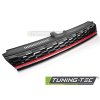 GRILLE SPORT GLOSSY BLACK with RED LINE fits VW GOLF 7 17-19