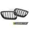 17332 grille sport matt black double bar fits bmw e92 e93 06 10