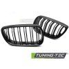 17335 grille sport glossy black double bar fits bmw e92 e93 06 10