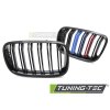 GRILLE SPORT GLOSSY BLACK TRI-COLOUR DOUBLE BAR fits BMW X5 E70 07-13 / X6 E71 08-14