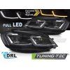17590 headlights full led silver seq drl fits vw golf vii 17 19