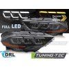17647 headlights full led seq drl fits ford mustang 18 22