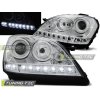 CHROMOVÉ DENNÍ SVĚTLOMETY PRO MERCEDES W164 ML M-KLASA 05-07