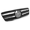 PŘEDNÍ MASKA MERCEDES CLK W208, 1996-2002, ČERNÁ CHROM