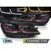 PŘEDNÍ SVĚTLA VW GOLF VII 2017-2019, RED LED SEQ DRL