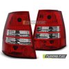 ZADNÍ SVĚTLA ČERVENO-BÍLÁ pasují na VW GOLF 4 / BORA 99-06 VARIANT