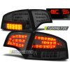 LED TAIL LIGHTS SMOKE fits AUDI A4 B7 11.04-03.08 SEDAN