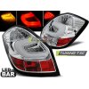 LED BAR TAIL LIGHTS CHROME fits SKODA FABIA II 07-06.14