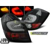 LED BAR TAIL LIGHTS BLACK fits SKODA FABIA II 07- 06.14