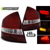 ZADNÍ LED SVĚTLA ČERVENO-BÍLÁ, PRO ŠKODA OCTAVIA II SEDAN 04-12