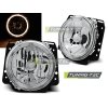 SVĚTLOMETY ANGEL EYES CHROMOVÉ, pasují na VW GOLF II 2 08.83-08.91