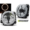 SVĚTLOMETY ANGEL EYES CHROMOVÉ, pasují na VW GOLF II 2 08.83-08.91